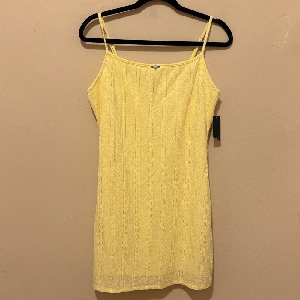 Wild Fable Yellow Spaghetti Strap Dress